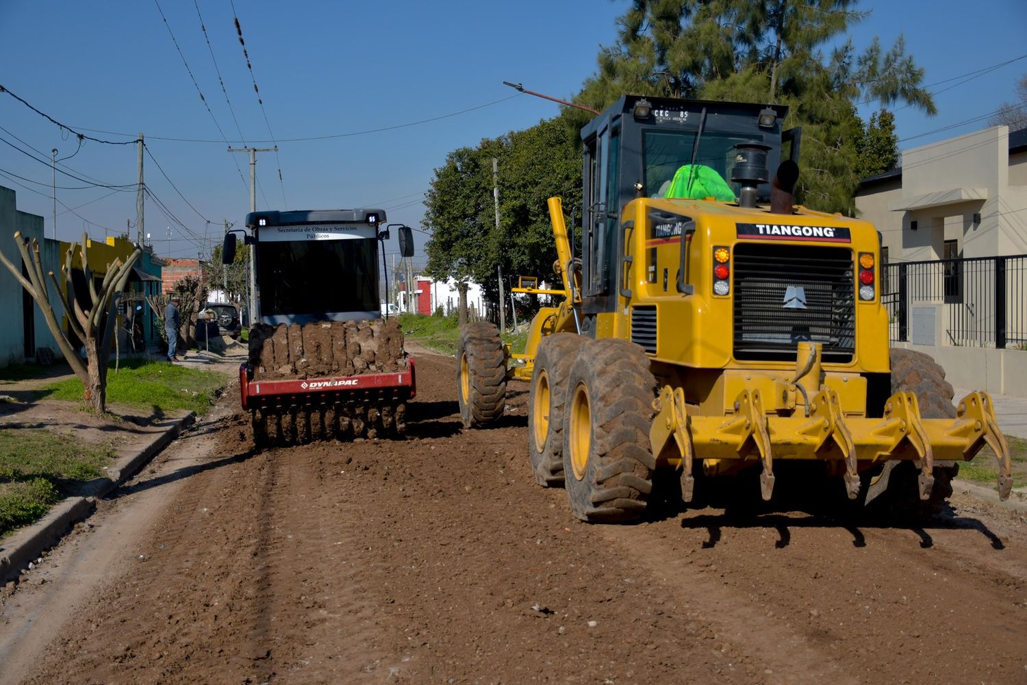 Continúa el mejoramiento de calles