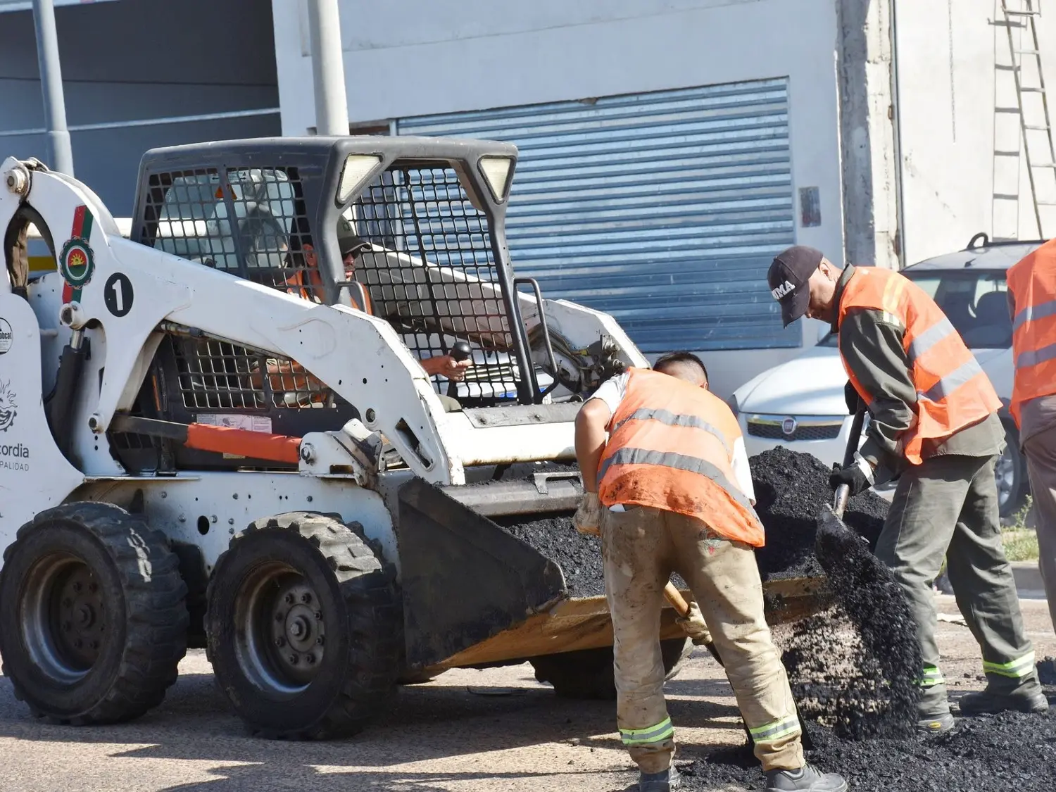 Programa de arreglo y bacheo de calles