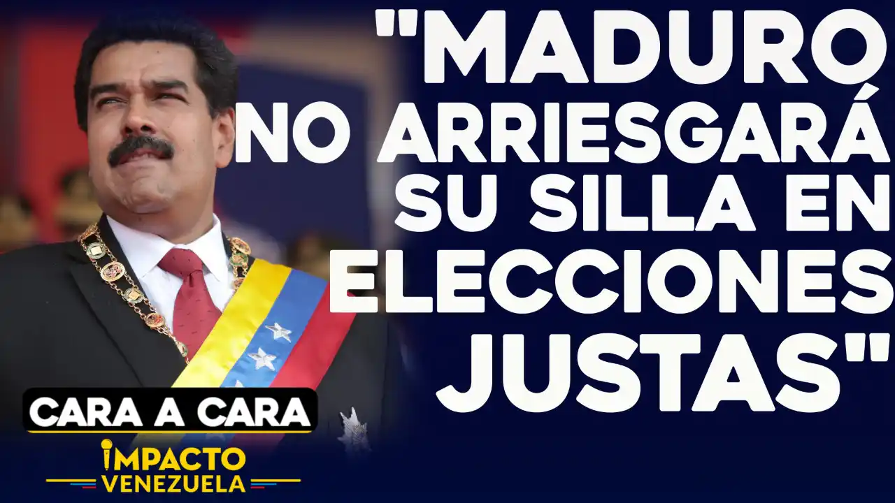 CARA A CARA: Maduro no arriesgara su silla en elecciones justas, según John Magdaleno