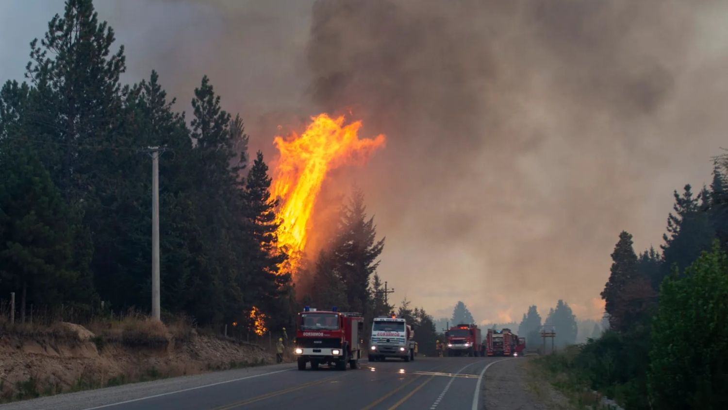 Patagonia incendiada