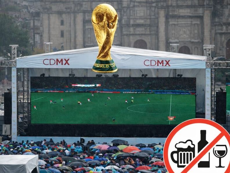 Las autoridades encargadas de la organización de la Copa Mundial de la FIFA 2026 en México confirmaron que no se permitirá la venta de bebidas alcohólicas en los Fan Fest. Foto: Olano Deportivo MX.