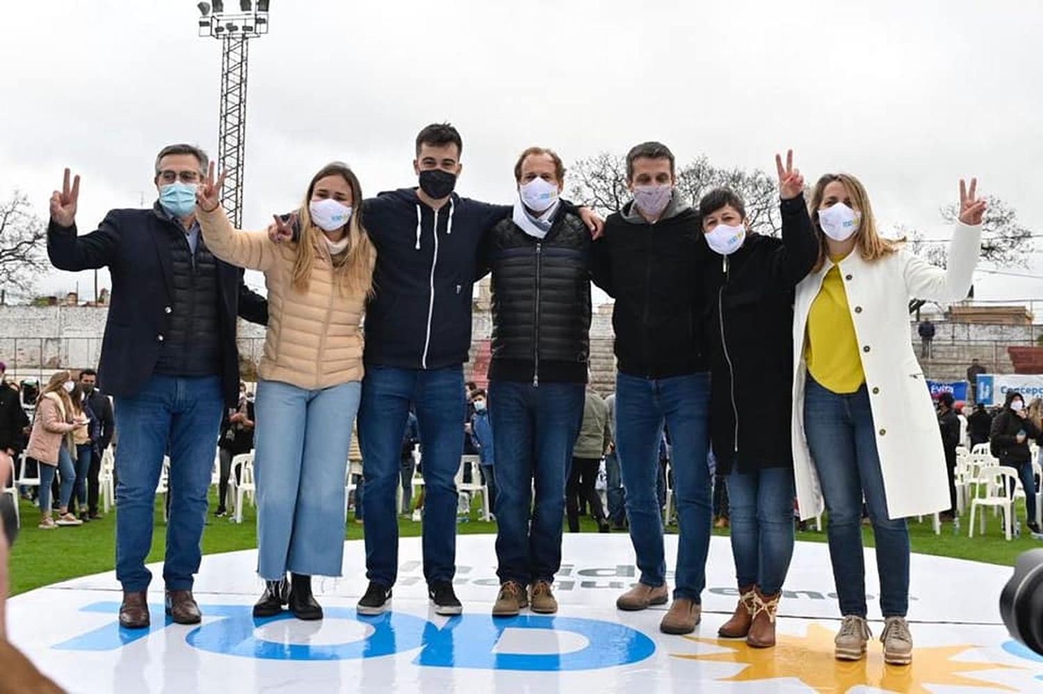 El Frente de Todos tuvo su cierre de campaña en Paraná