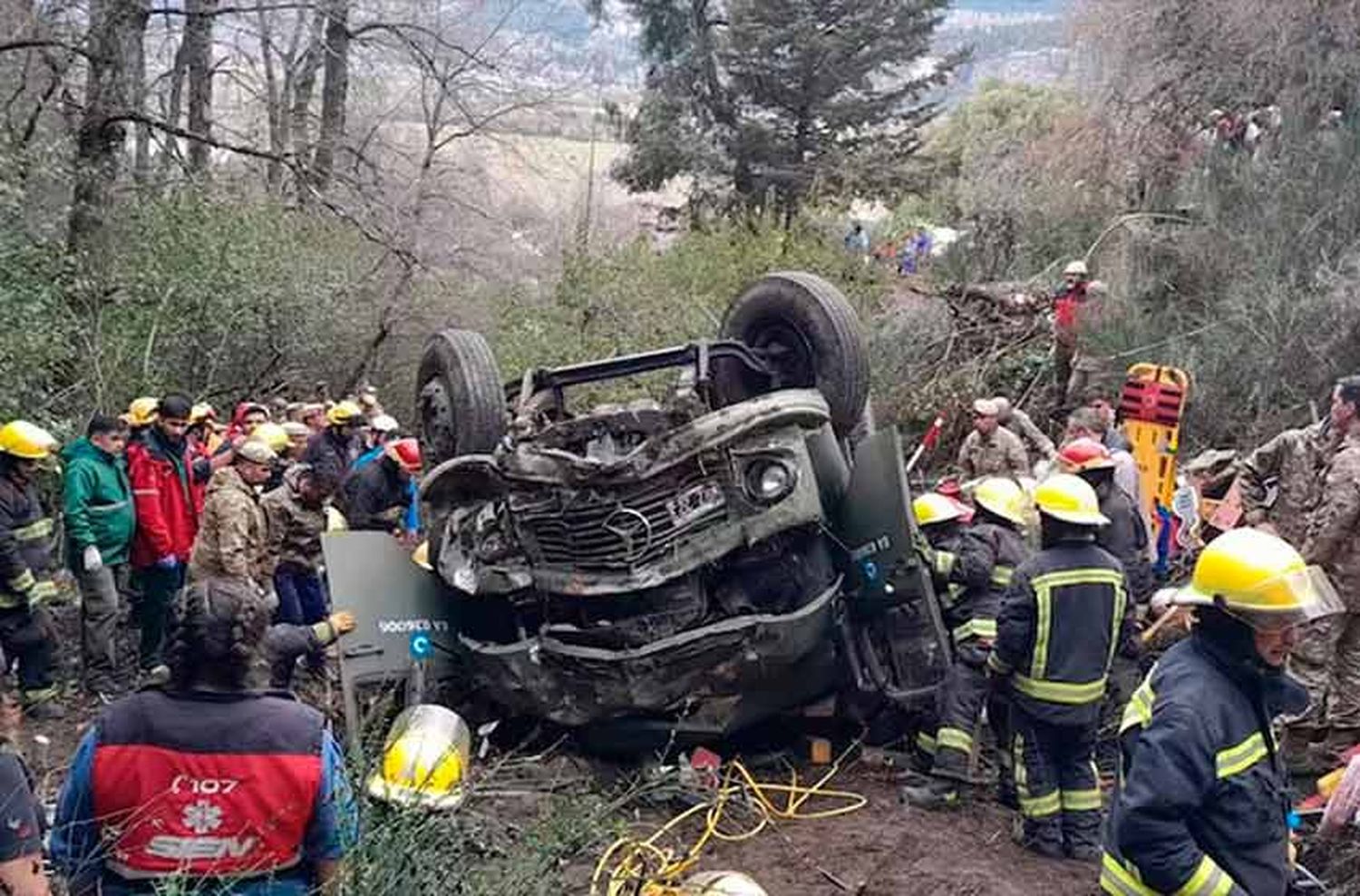 El Ejército dio a conocer la lista de heridos y fallecidos en la tragedia de Neuquén