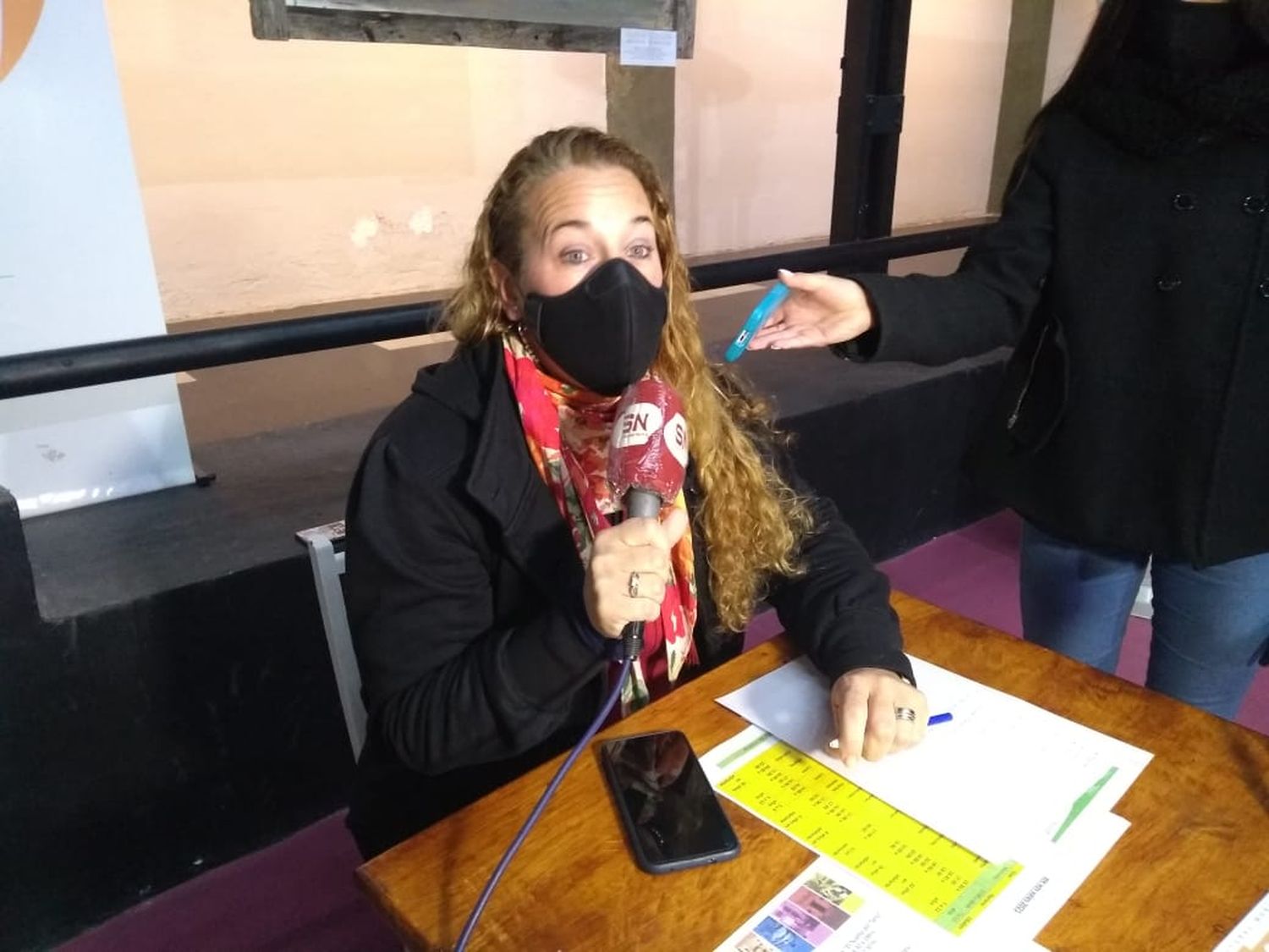 Al frente de Cultura, Cuñer presentó muestras en el Abelardo Castillo