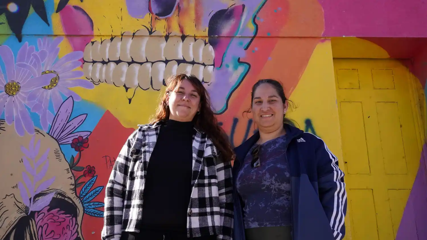 Aylén Di Giovanni y Roberta Montenegro.