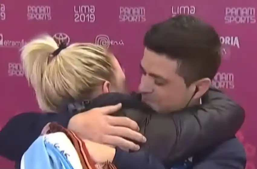 El gimnasta rosarino Molinari le pidió casamiento a su novia tras ganar una medalla