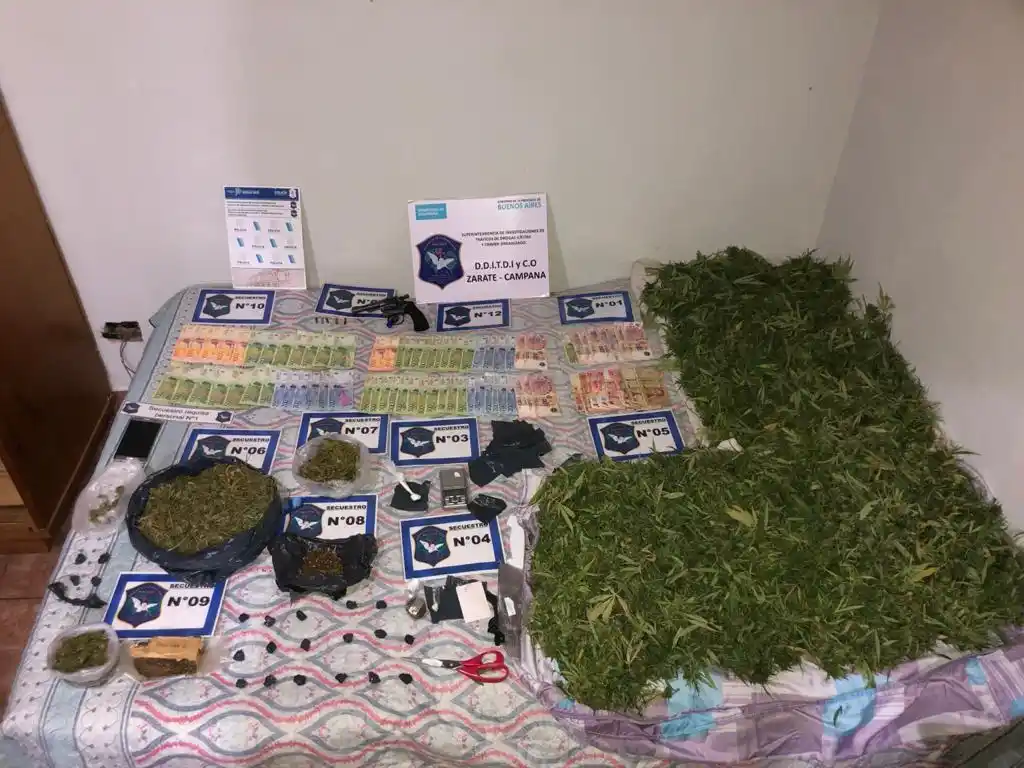 Escobar: Detienen a un delincuente que se dedicaba al narcomenudeo en Garín