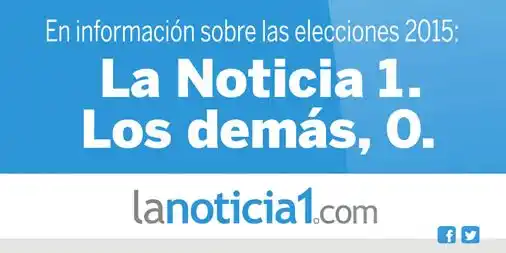 Elecciones Generales 2015: La mejor cobertura en el país, en Provincia y en los 135 distritos está en La Noticia 1