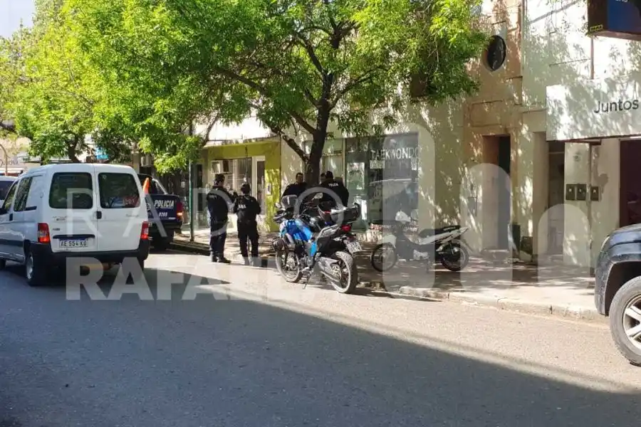 Lugar donde habría sido descartada la mercadería robada