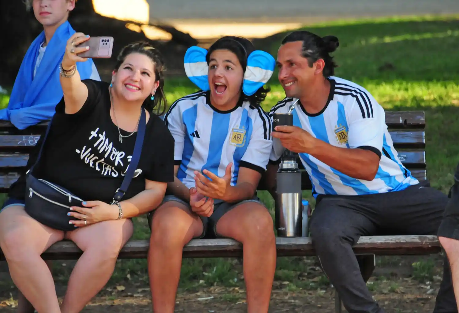 Festejo Argentina-  Australia 03-12-22 - 2