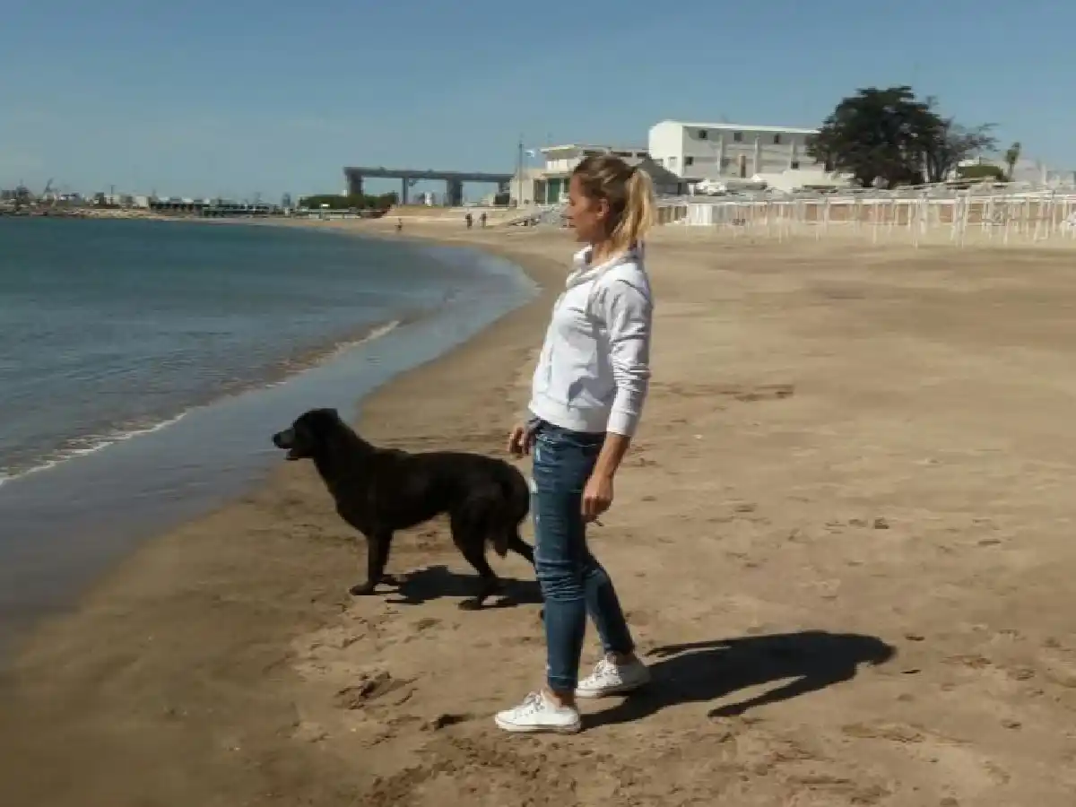 Murió Comando, el perro que despidió y esperaba el ARA San Juan