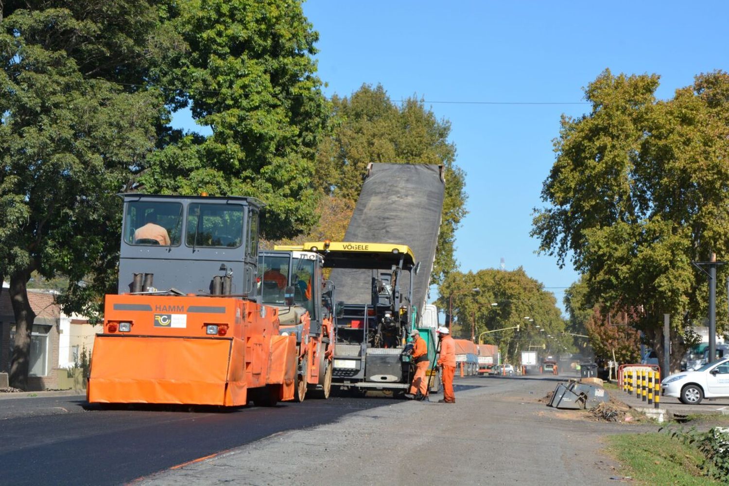 Continúan los arreglos en la ruta 33