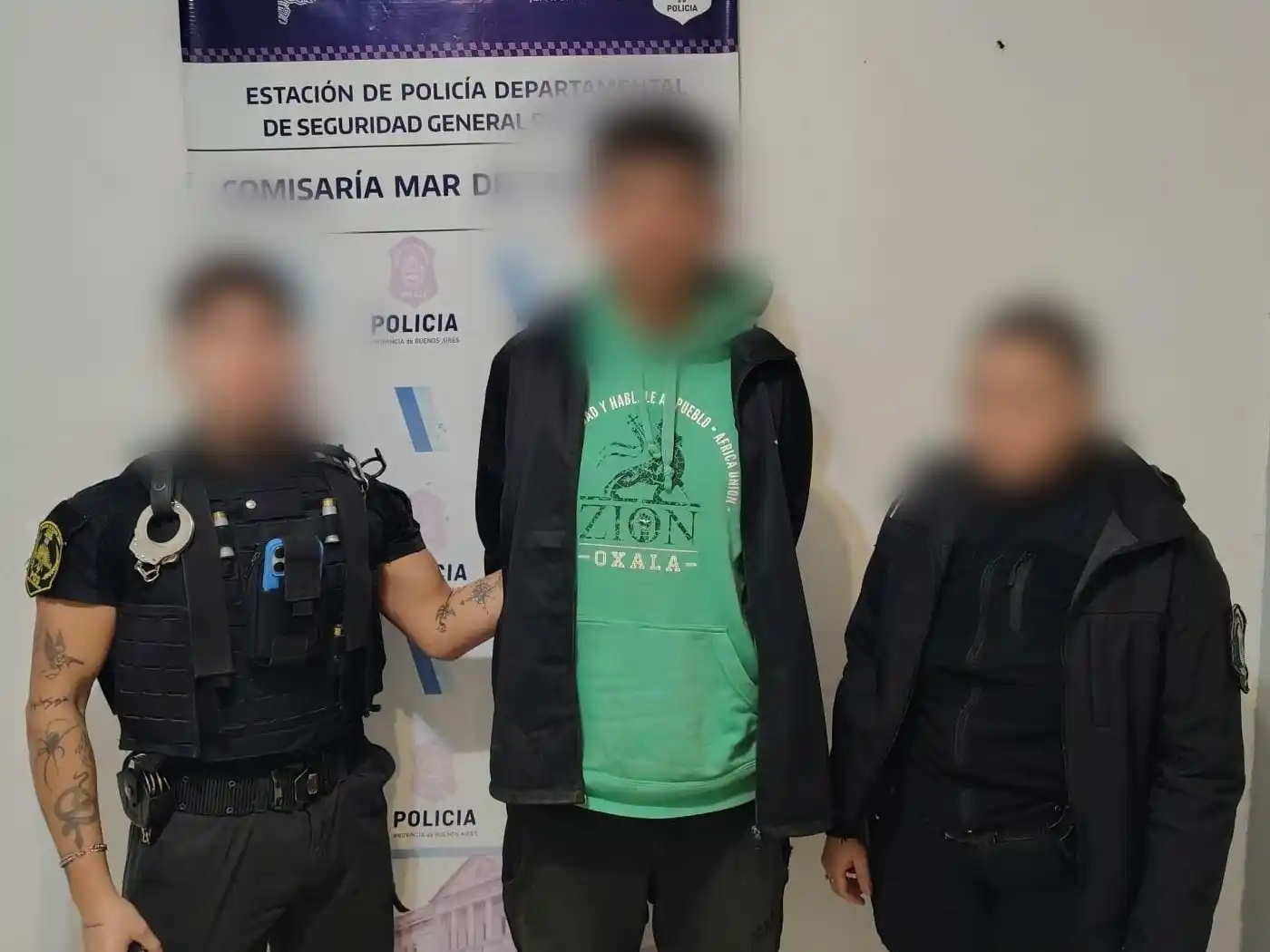 El imputado fue llevado a la cárcel de Batán para resguardar a la víctima.