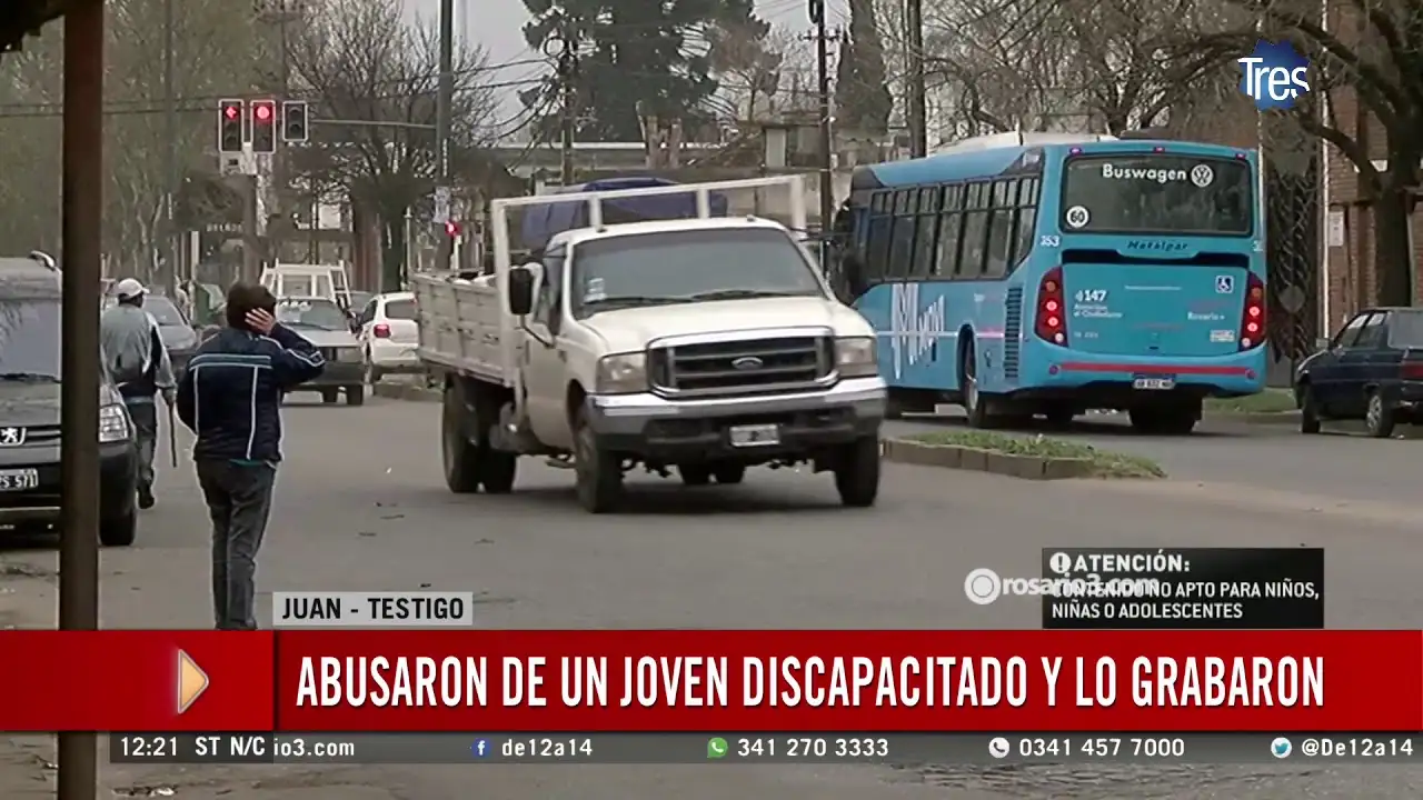 Rosario: agreden y abusan de un joven discapacitado