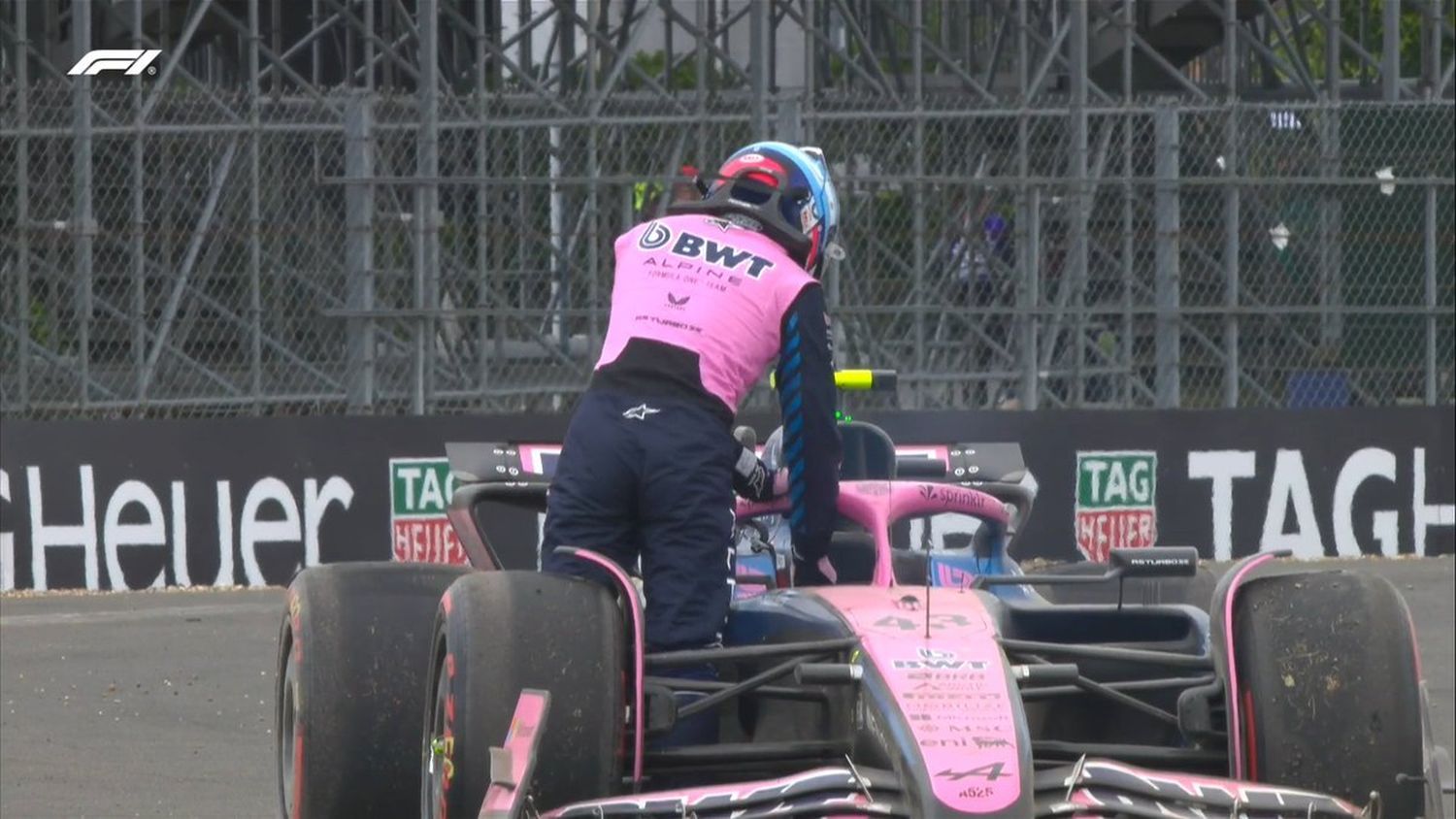 "Una pena, venía haciendo un buen día": el pilarense Colapinto sufrió un accidente y largará último en Silverstone