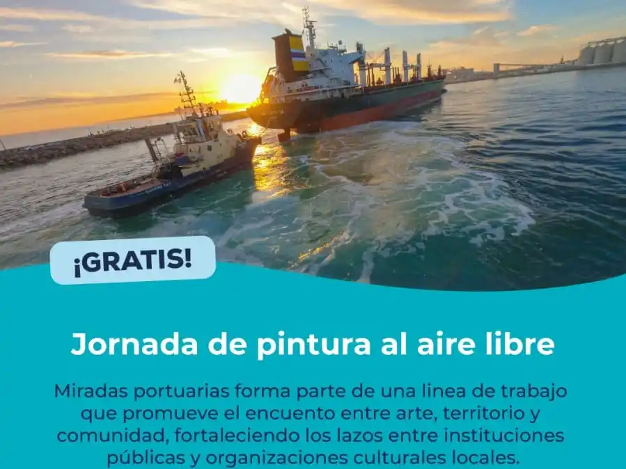 Actividad cultural en Puerto Quequén