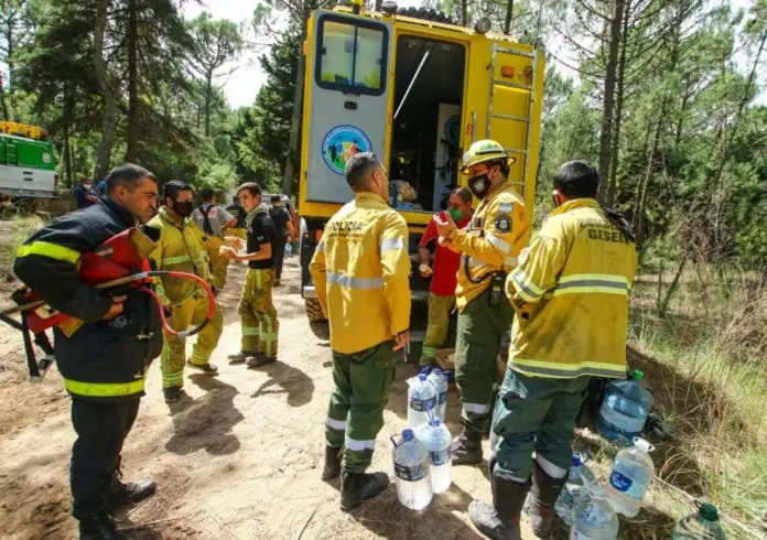 Logran dominar un incendio en la reserva natural de Cariló
