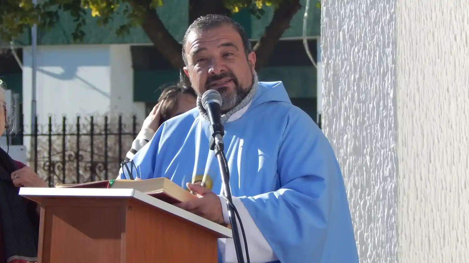 Diego Fenoglio, párroco de La Para