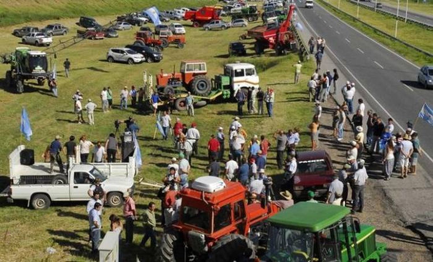 El campo prepara el paro nacional de mañana miércoles