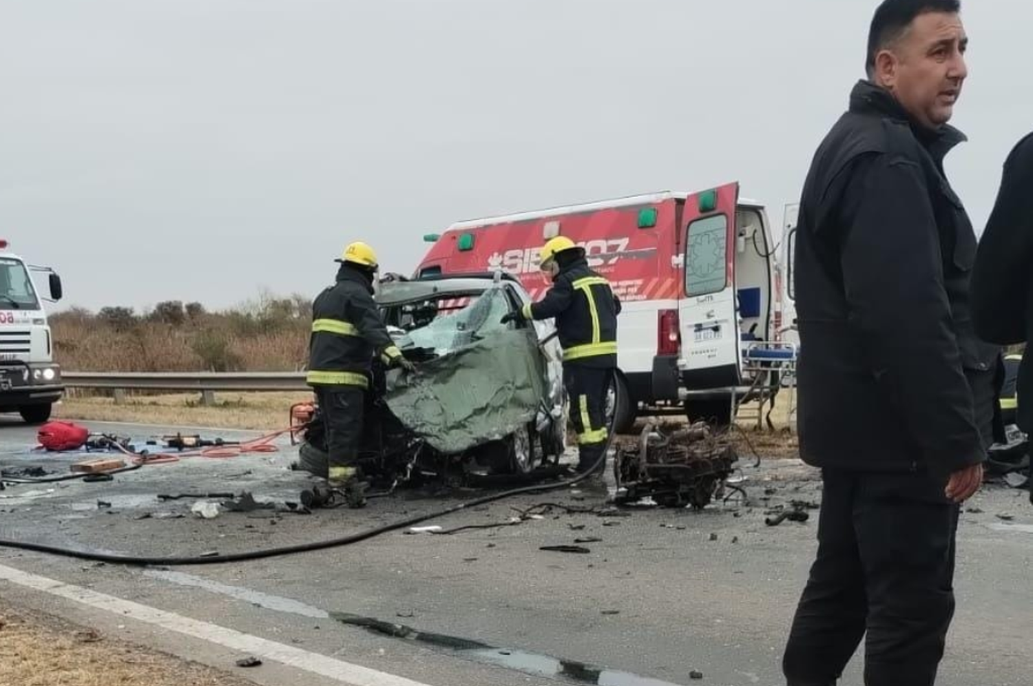 Murió el Presidente Comunal de Las Palmeras en un accidente de tránsito