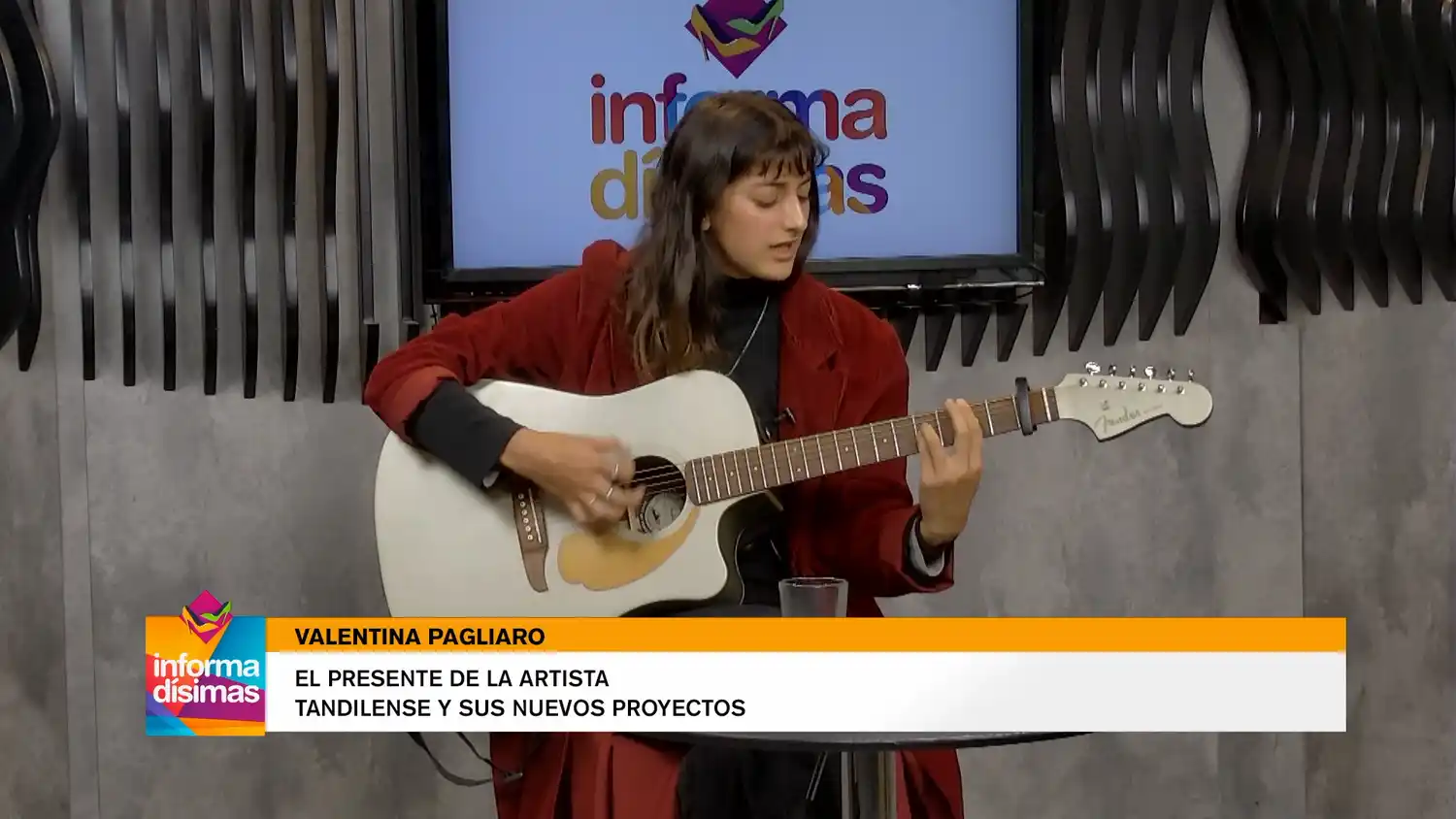 Valentina Pagliaro en Informadísimas