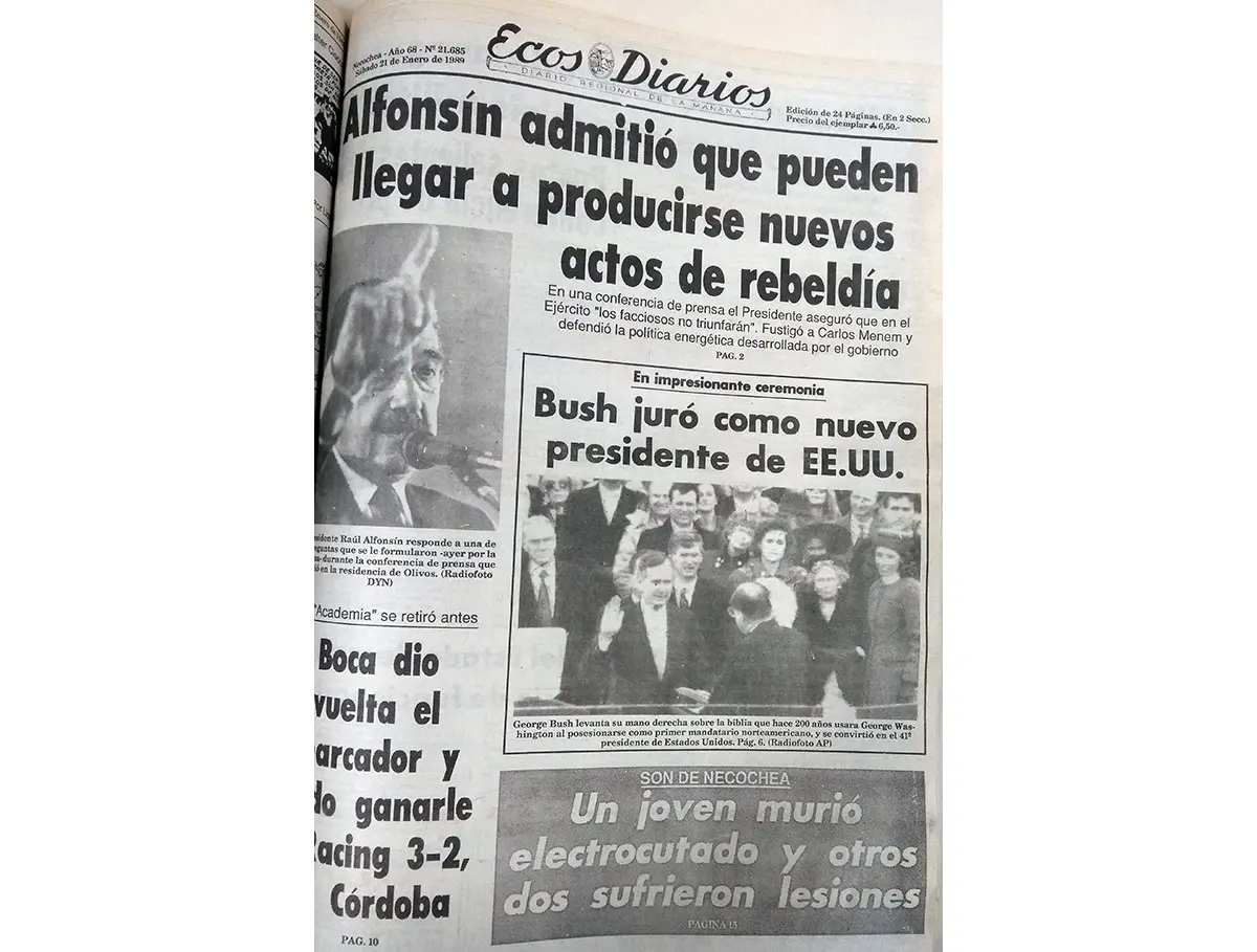 Sábado 21 de enero de 1989