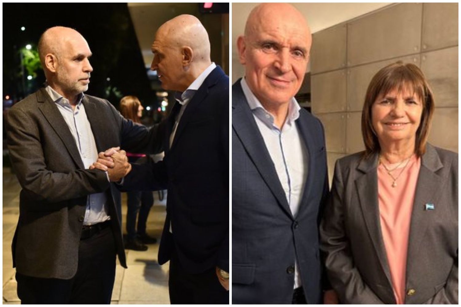 "Bienvenido José Luis": en medio de la interna caliente del PRO, Larreta y Bullrich se sacaron fotos con Espert 