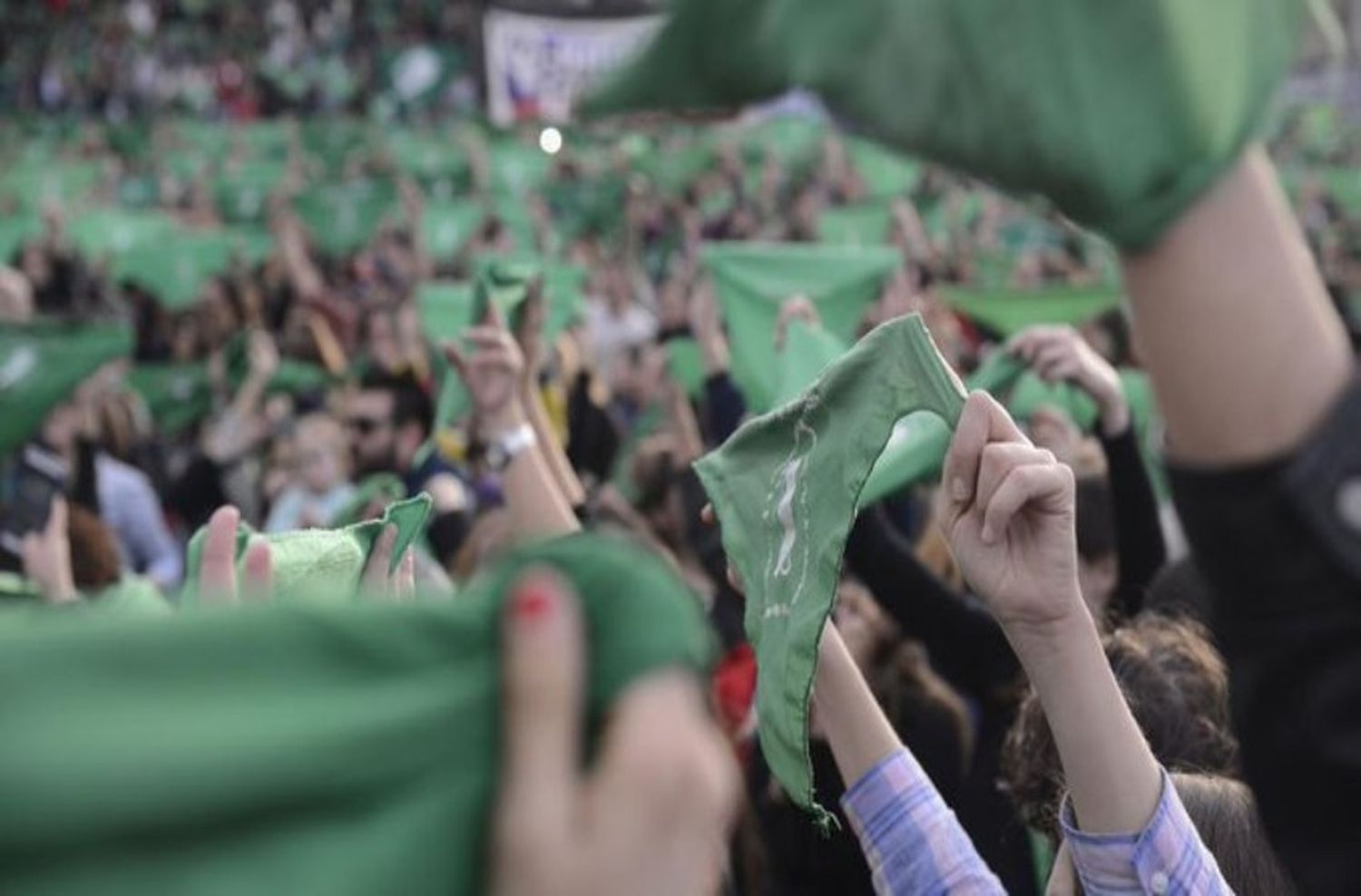 El pañuelazo por el aborto legal también pasó por Rosario