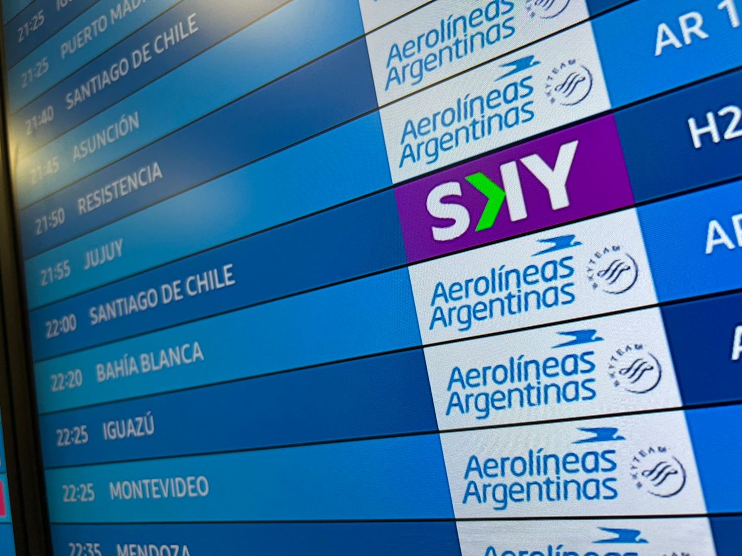 Acuerdo interlineal ¿qué destinos de Aerolíneas Argentinas y SKY Airline podrán conectarse?