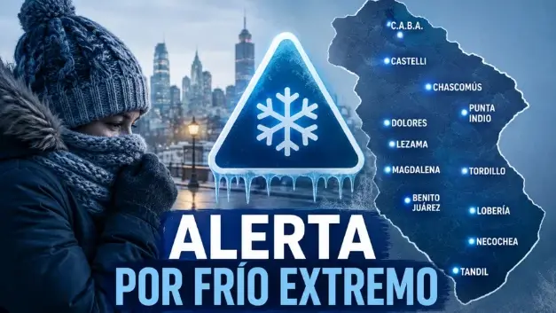 Alerta por frío extremo.