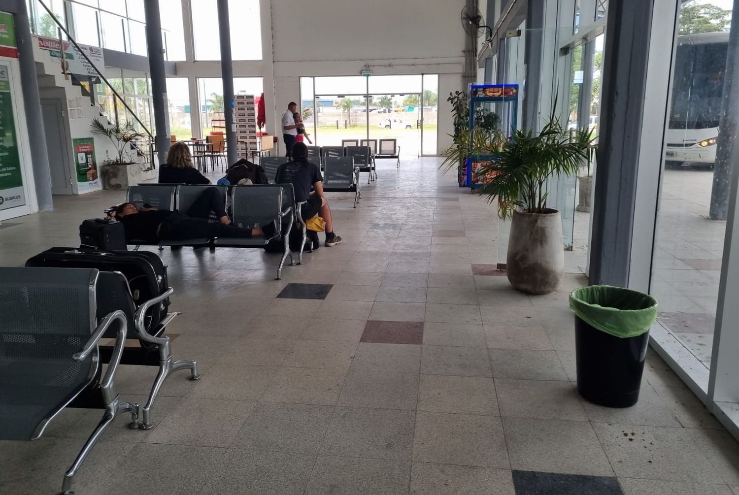 Lilí fue a la Nueva Terminal y concluyó: "Me da vergüenza"
