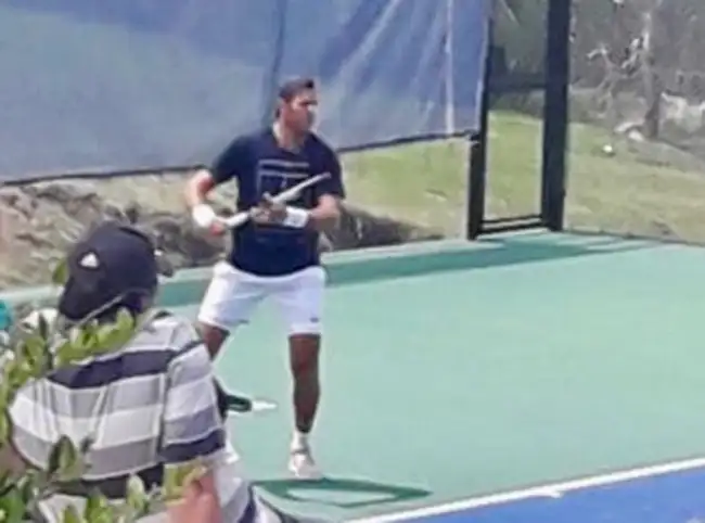 Del Potro entrena su derecha desde Tandil