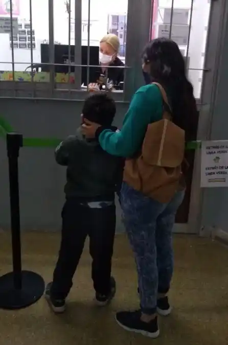 Lunes intenso en el servicio de Pediatría del Hospital Centenario.