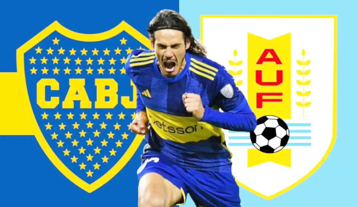 Amistoso entre Boca y Uruguay: La posible despedida de Cavani de su selección