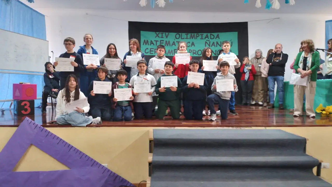 Exitosa participación local en la 14ª Olimpiada Matemática Ñandú Entrerriana