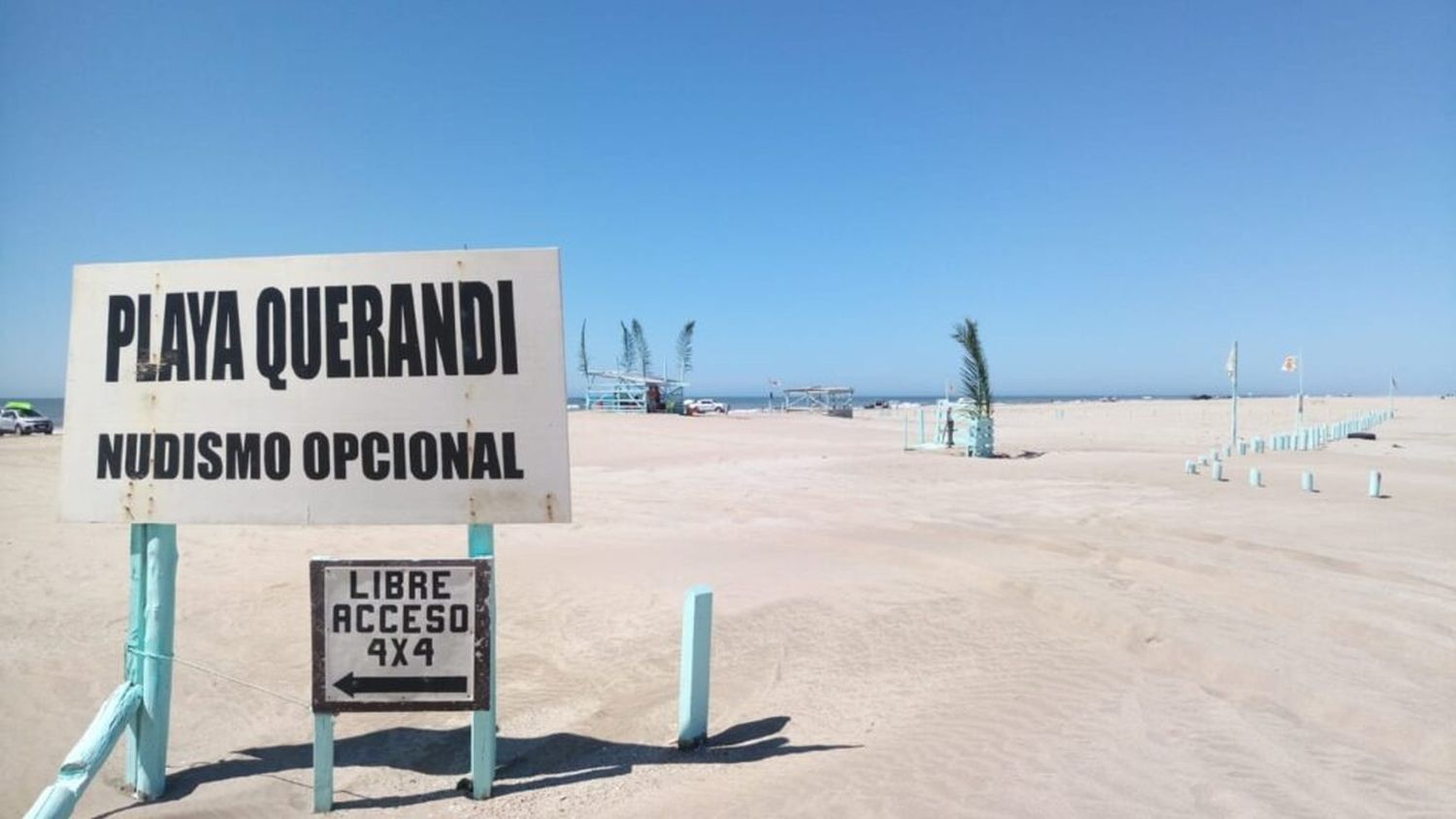 La playa nudista de Villa Gesell, una experiencia natural "a flor de piel"