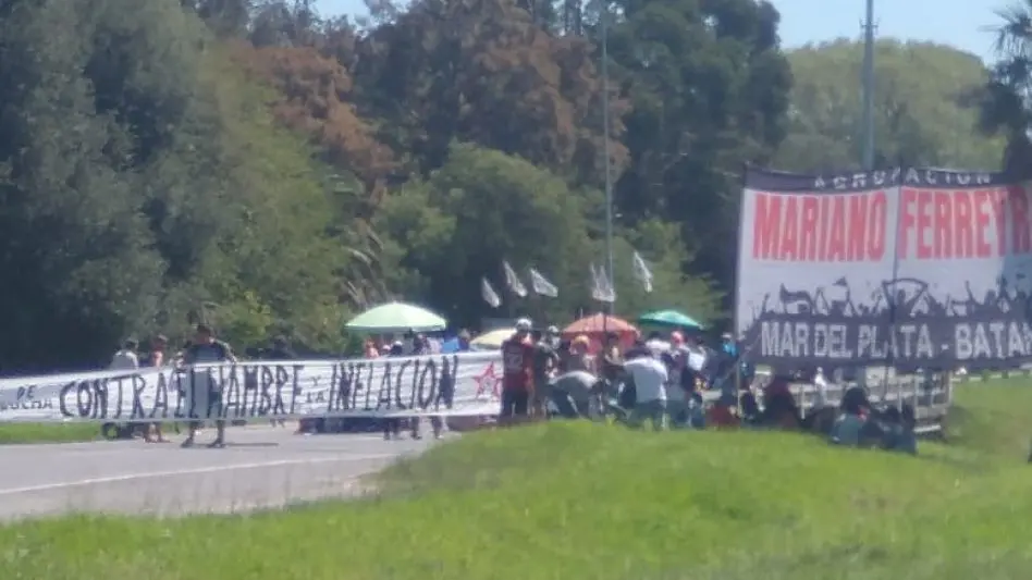 Por el  corte en la Ruta 2 el Municipio presentó una denuncia penal