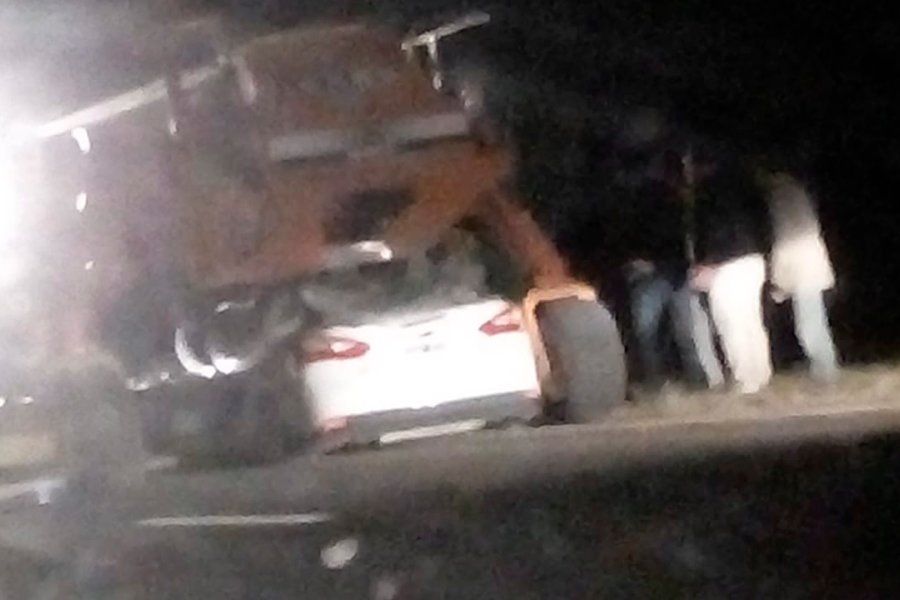 La ruta se cobró otra víctima: un vecino de Ramona murió tras chocar contra una máquina sembradora