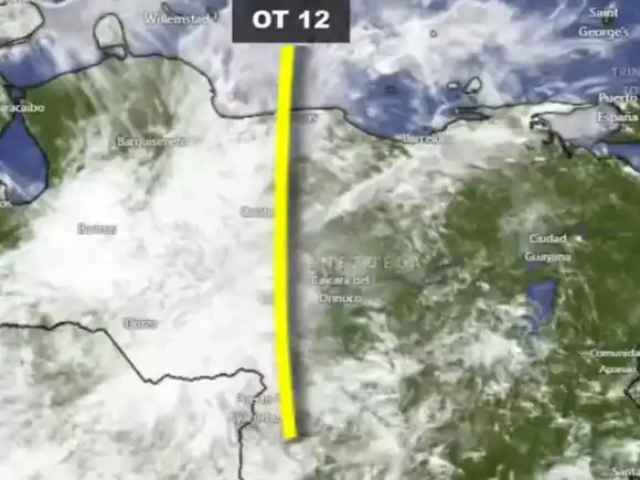 ONDAS TROPICALES 11 y 12 atraviesan el país y causan lluvias