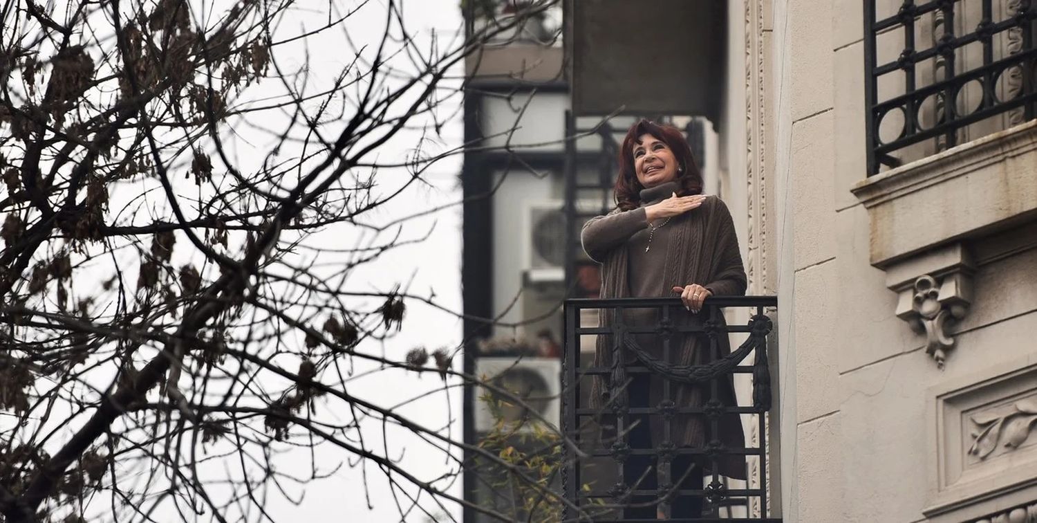 Cristina podrá usar su balcón. Foto: Reuters