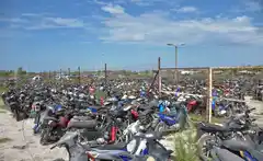 Gualeguay: hay gran cantidad de motos retenidas