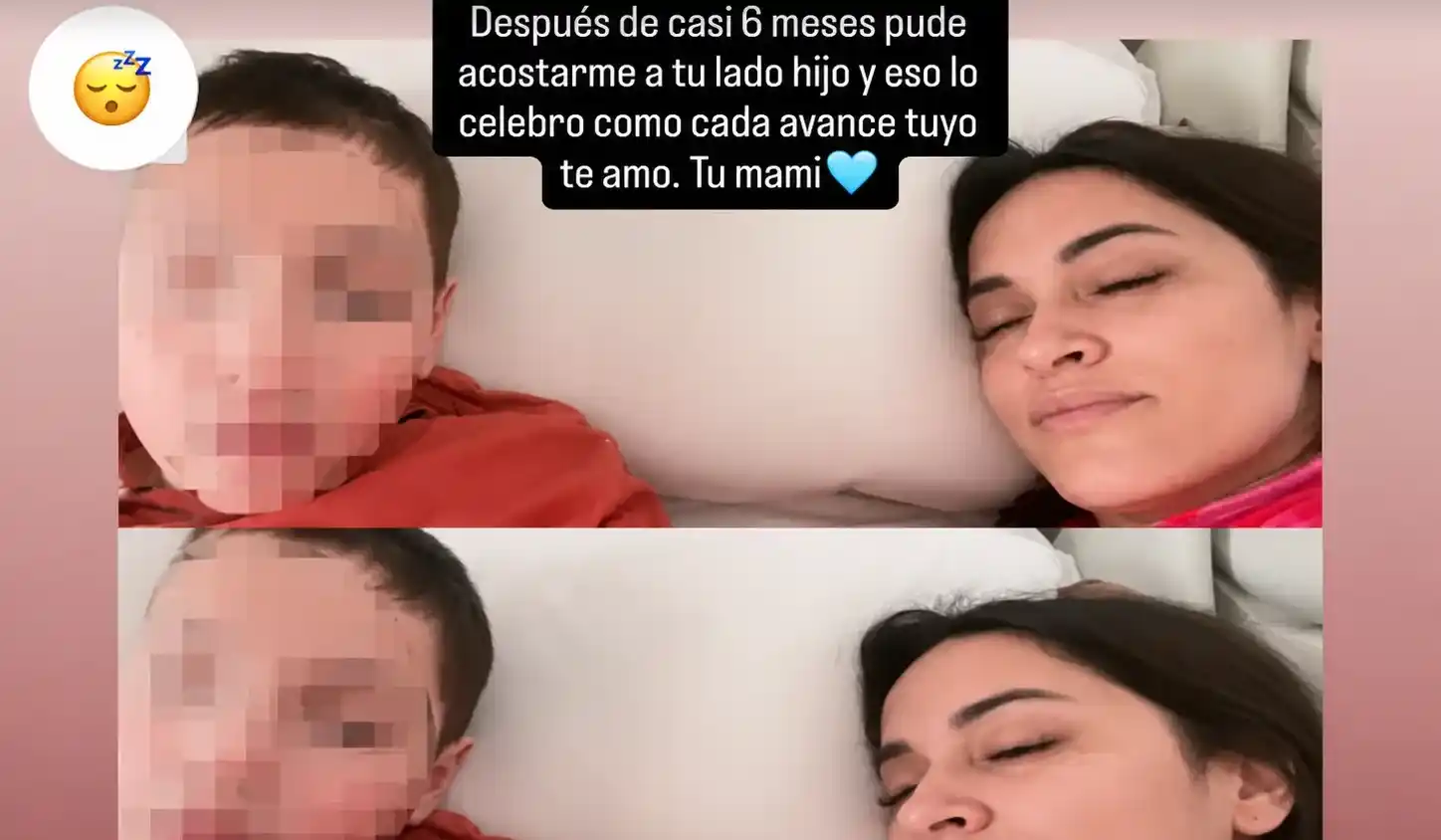 La mamá de Bastian publicó en sus redes la evolución del menor a seis meses del accidente.
