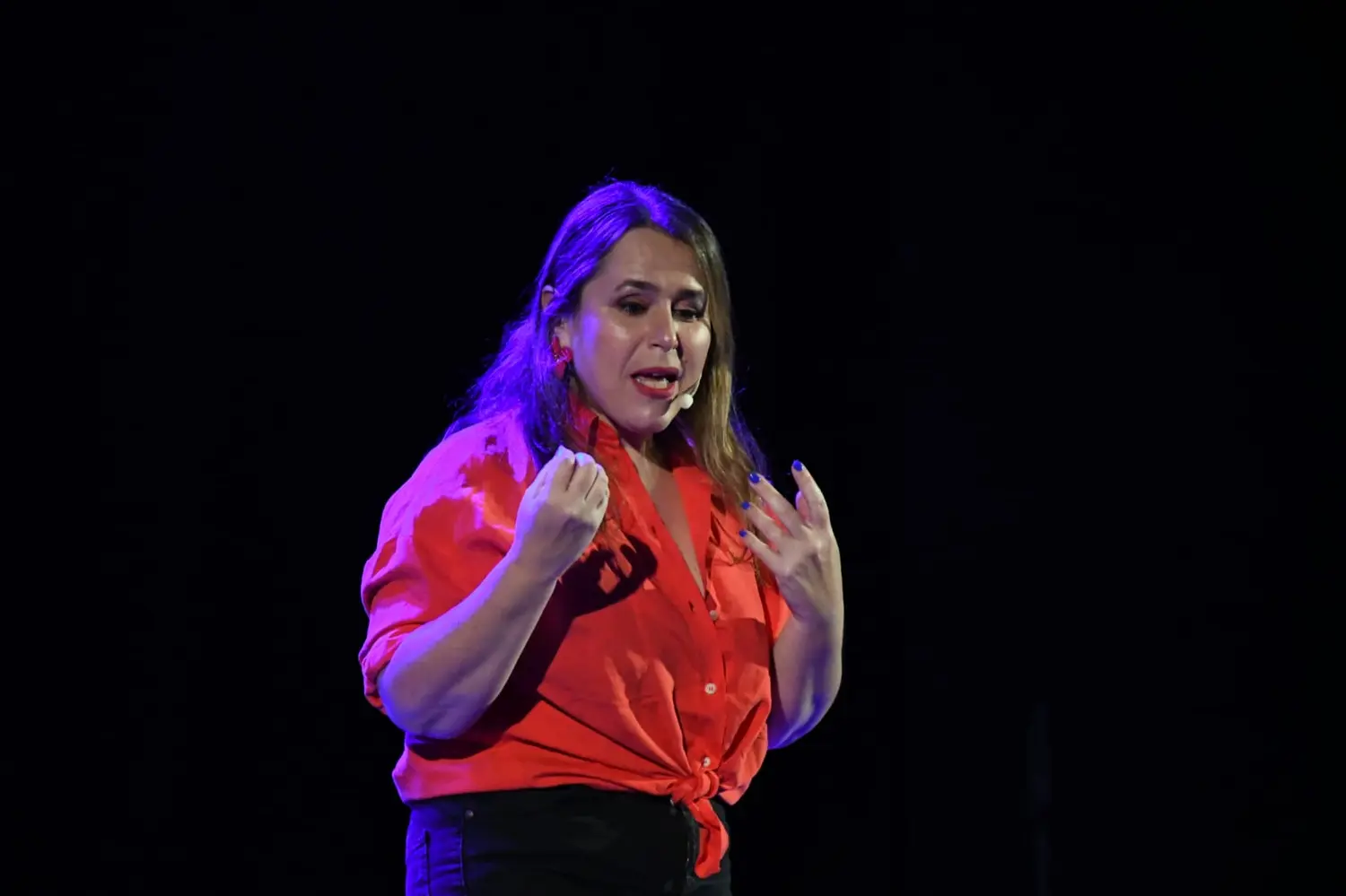 Malena Guinzburg hizo reír a Tres Arroyos con su diario íntimo