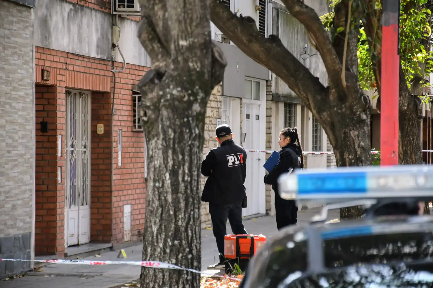 Personal de la Policía de Investigaciones