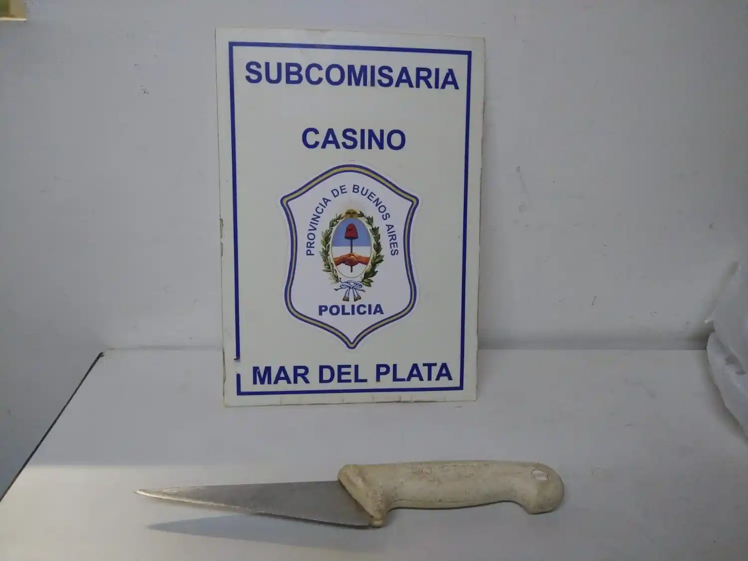 El arma utilizado durante la agresión.