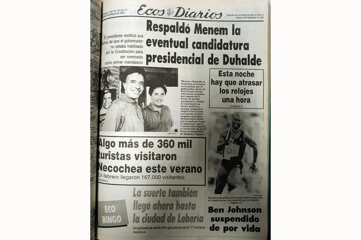 Sábado 6 de enero de 1993