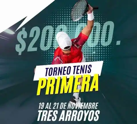 Torneo de tenia de varones y mujeres en Costa Sud