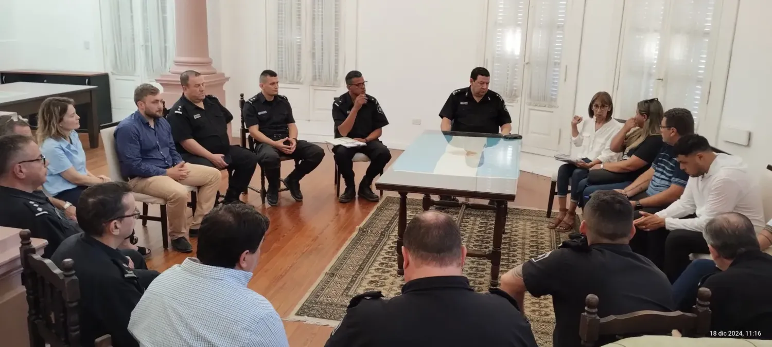 Fuerzas de Seguridad implementarán un operativo conjunto estas fiestas