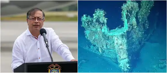 Petro quiere el galeón San José hundido en Cartagena