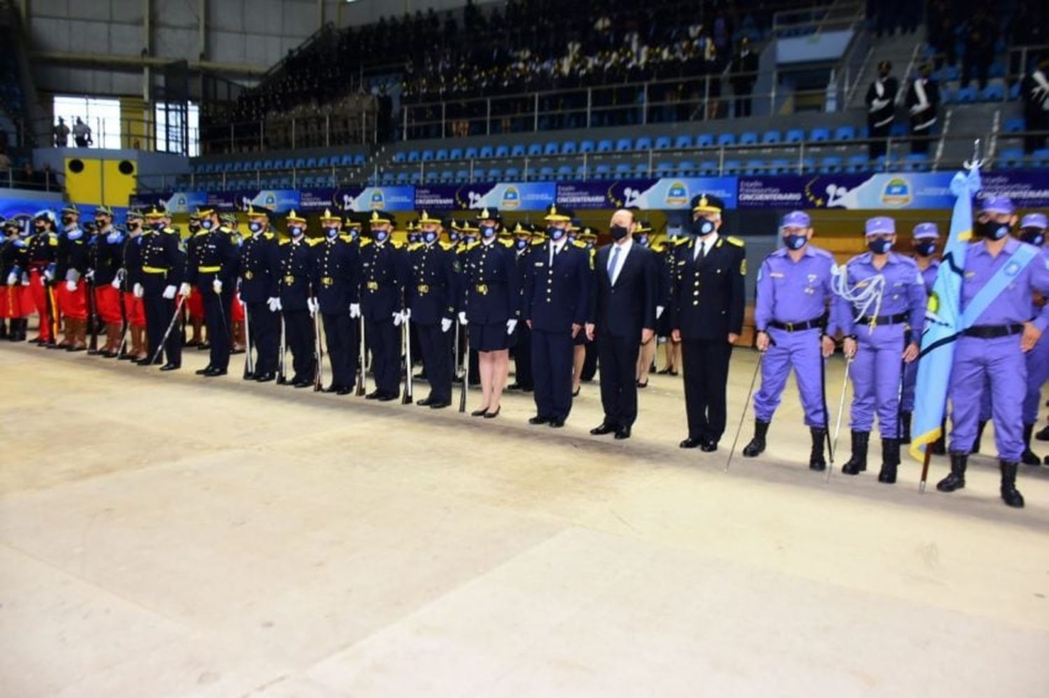 Acto homenaje por el 61° aniversario de la Policía de Formosa